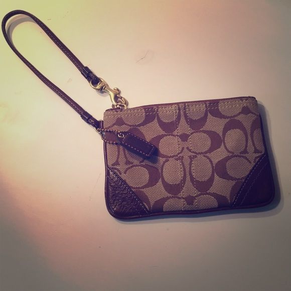 Coach Handbags - Coach Signature C Wristlet